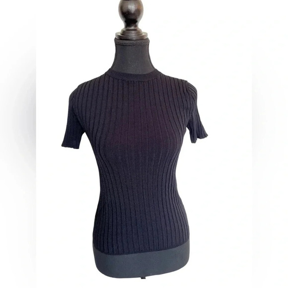 5/20$ La Contemporaine  black shirt - Picture 1 of 5